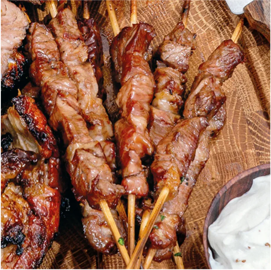 Arrosticini Abruzzesi di Pecora Classici, 22g circa, freschi - Bottega Gran Sasso