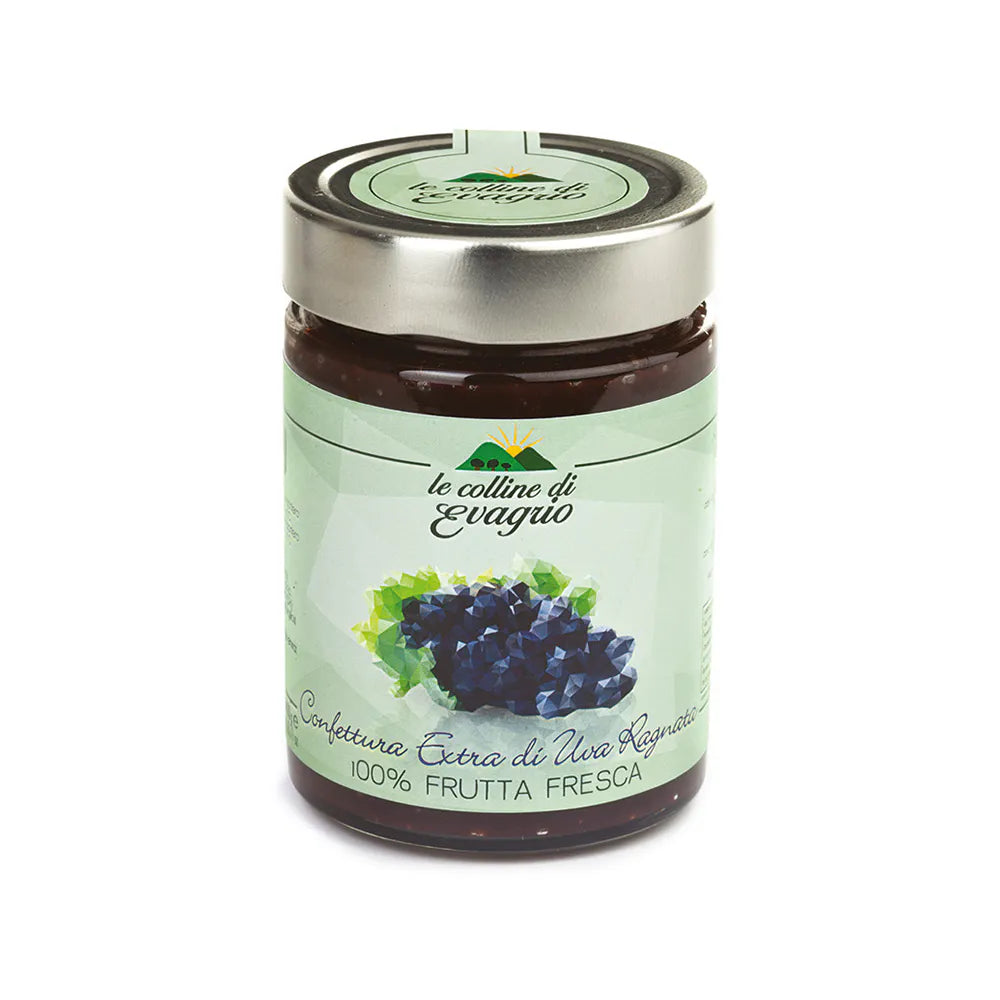 Confettura di Uva Montepulciano “Ragnata” Extra - Le Colline di Evagrio vasetto da 380 gr