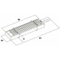 Schema fornacella elettrica per arrosticini