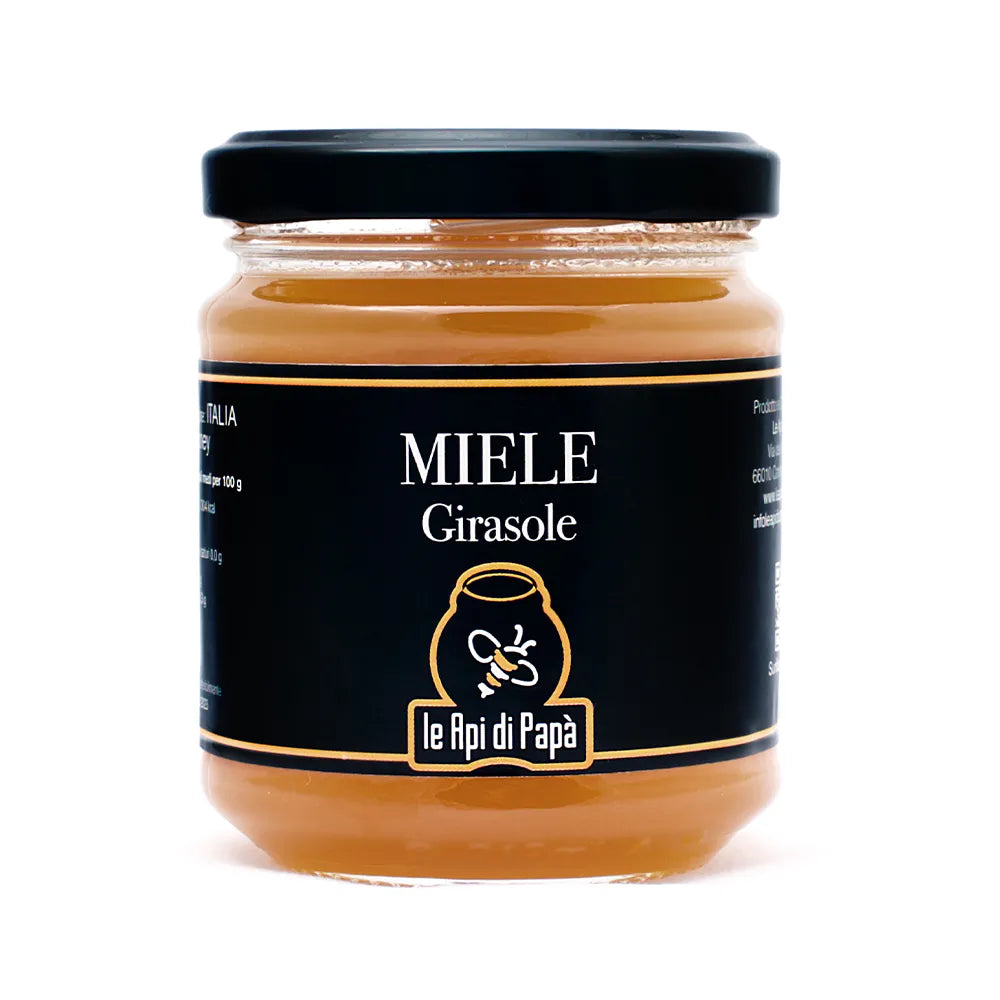 Vasetto da 250gr di Miele di Girasole