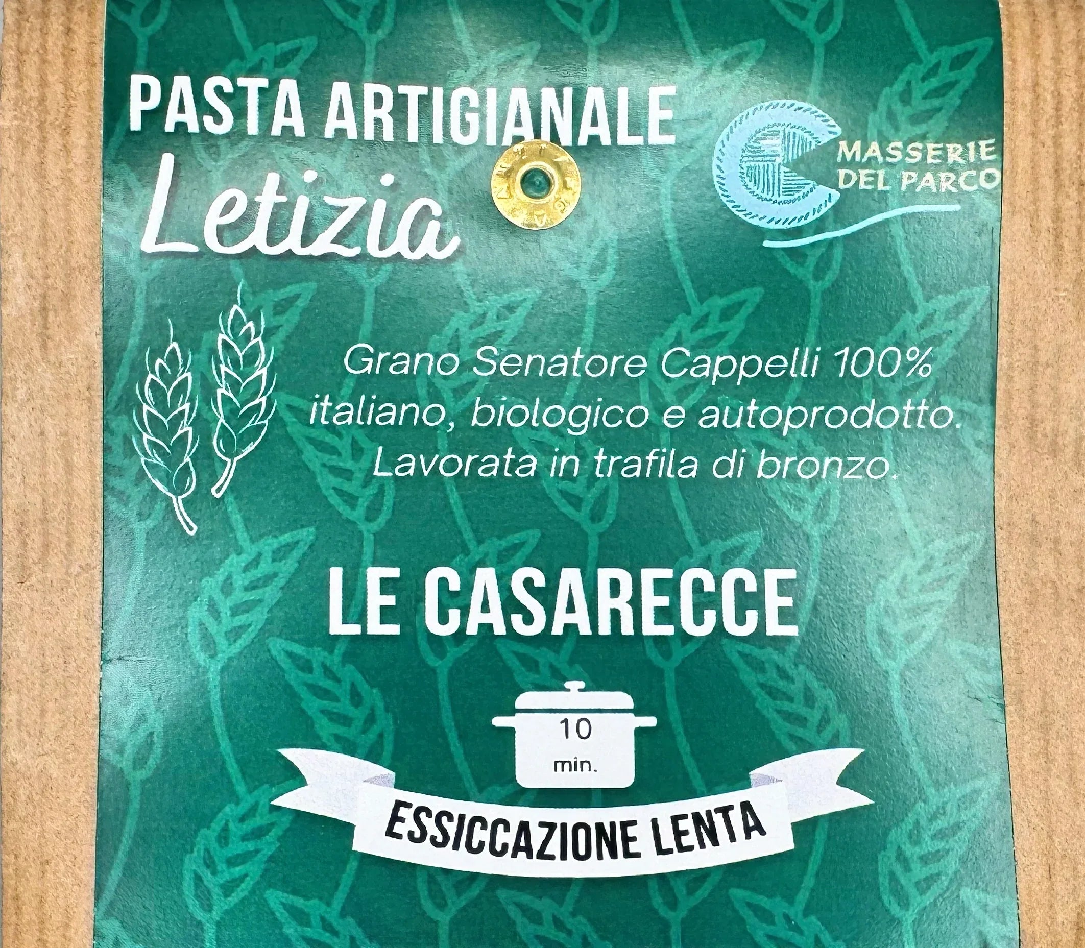 Pasta Senatore Cappelli 100% biologica: Le Casarecce Trafilate al Bronzo - Bottega Gran Sasso