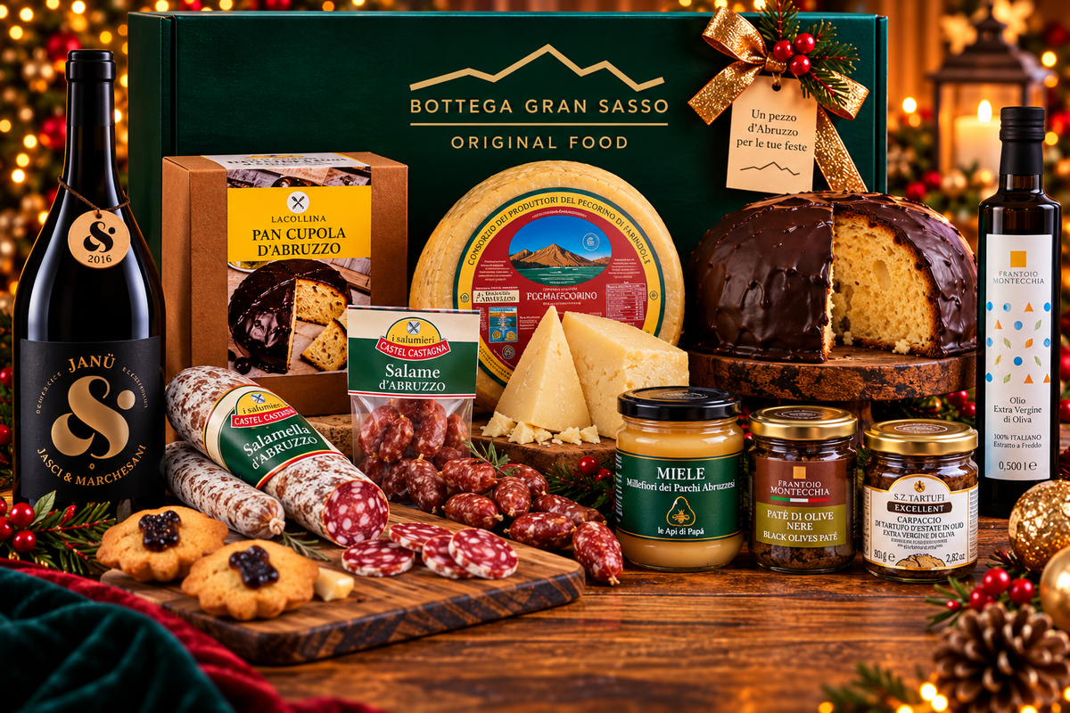 Gran Sasso Prestige - cesto regalo natalizio Bottega Gran Sasso