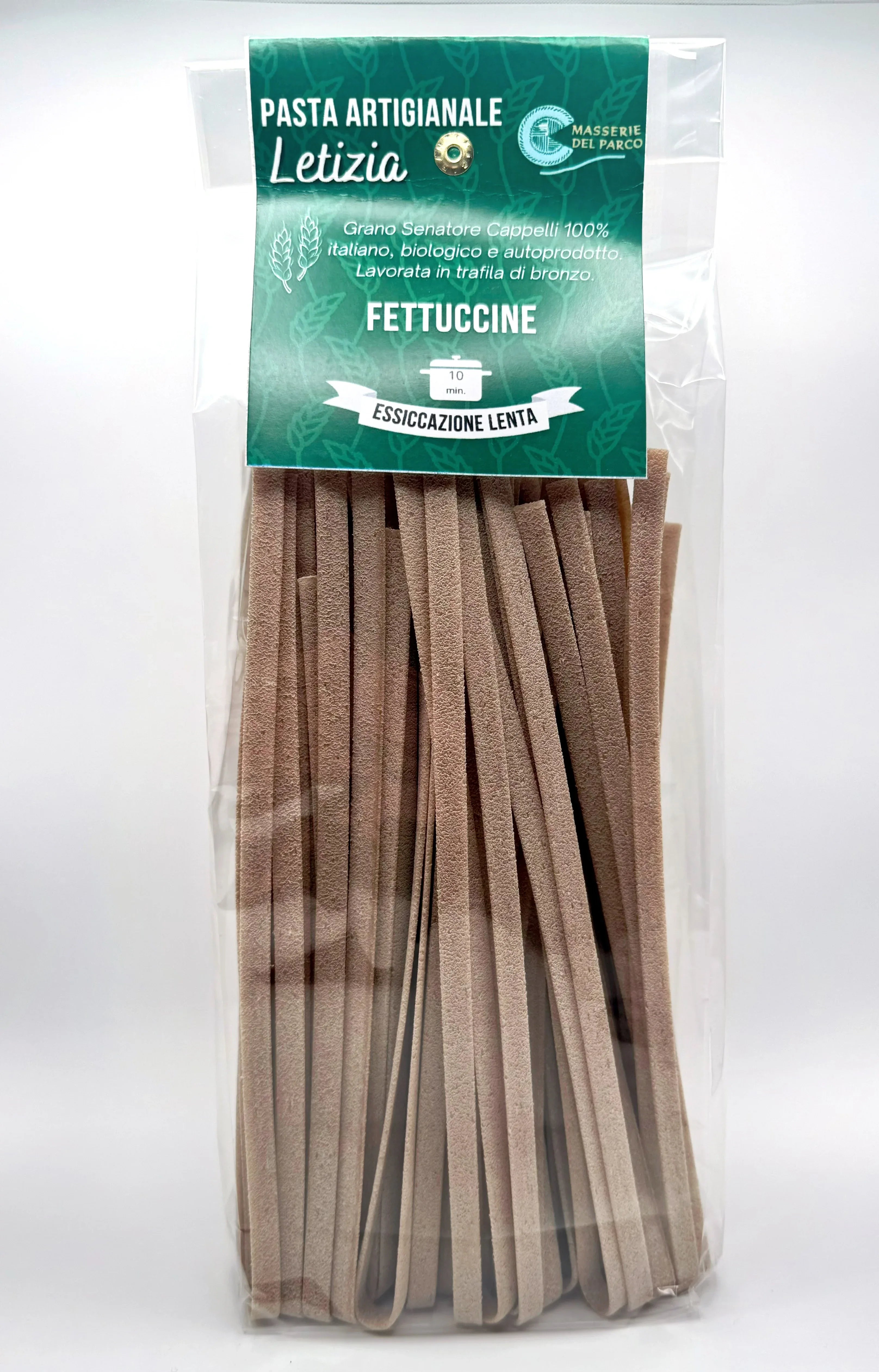 Pasta Senatore Cappelli 100% biologica: Fettuccine Trafilate al Bronzo - Bottega Gran Sasso