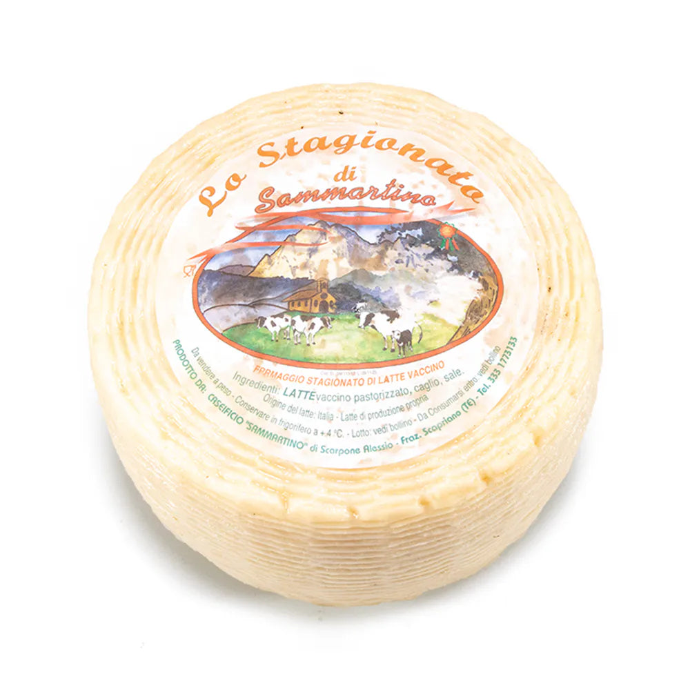 Forma intera di Formaggio di Mucca Lo Stagionato - Sammartino