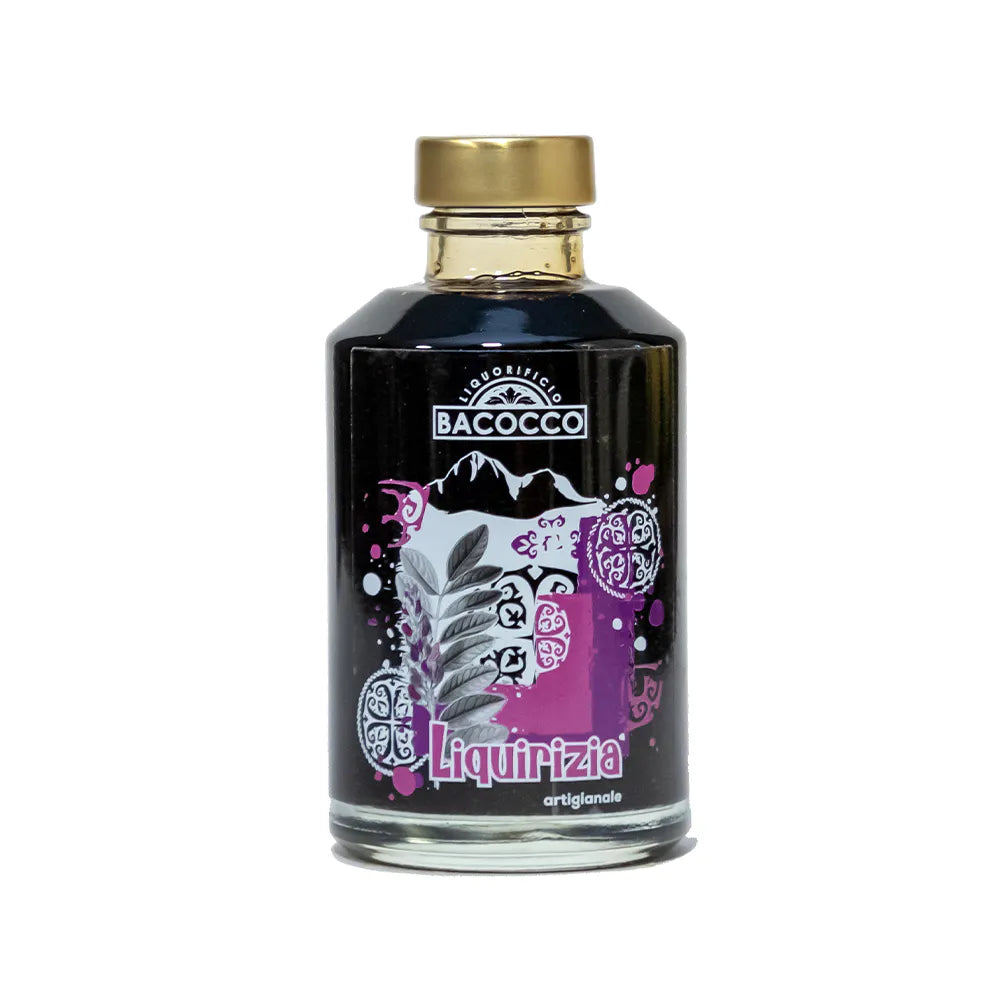 bottiglia di Liquore alla Liquirizia Artigianale Bacocco da 200
ml