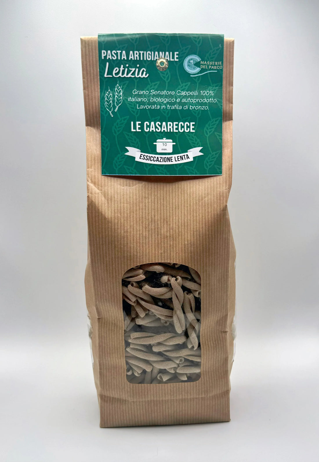 Pasta Senatore Cappelli 100% biologica: Le Casarecce Trafilate al Bronzo - Bottega Gran Sasso