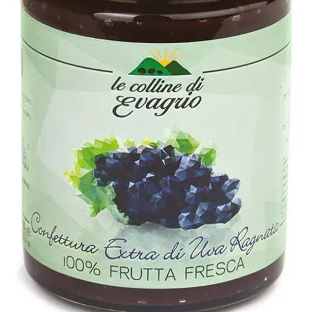 Confettura di uva Montepulciano Ragnata – dettaglio etichetta